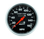 Autometer 5in 160MPH Mechanical Speedometer Sport-Comp