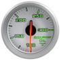 Autometer 2-1/16in 100-300F Oil Temp Gauge Airdrive