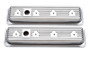 Edelbrock Signature Valve Cover for Chevy 1987-1995 262-400 V8 Low Chrome