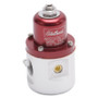 Edelbrock Carb Fuel Pressure Regulator 160 GPH 5-10 PSI Red/Clear