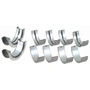 Engine Crankshaft Main Bearing Set - .010 Undersize 6689MA 10 - angled view