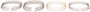 Engine Piston Ring Set - Standard Size 41936CP - front view