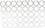 Engine Piston Ring Set - .030 Oversize 51616CP.030 - alternate view