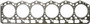 Engine Cylinder Head Gasket 54638 - front view