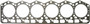 Engine Cylinder Head Gasket 54638 - top view