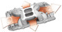 Edelbrock RPM Air-Gap Manifold for Chevy BBC Oval Port