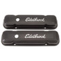 Edelbrock Signature Valve Cover for Pontiac 1962-1979 301-455 V8 Low Black