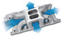 Edelbrock RPM Air-Gap Manifold for Ford 289-302