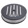 Edelbrock Racing Round Air Cleaner 14in x 3.125in Dropped