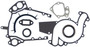 Engine Timing Cover Gasket Set JV863 - front view