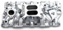Edelbrock Performer EPS Manifold for Chevy SBC Polished