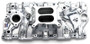 Edelbrock Performer EPS Manifold for Chevy SBC Polished