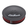 Edelbrock Pro-Flo Air Cleaner 14in Cloth 0.375in Drop Black