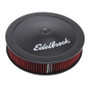 Edelbrock Pro-Flo Air Cleaner 14in Cloth 0.375in Drop Black