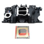 Edelbrock Performer Manifold for Chrysler 318 w/o EGR Black