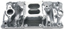 Edelbrock Polished RPM Air-Gap Manifold for Chevy SBC