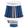Edelbrock Valve Cover Breathers 9mm Blue/Chrome