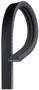 Gates Micro-V Serpentine Drive Belt K030384 - top view