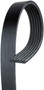 Gates Micro-V Serpentine Drive Belt K060915 - front view