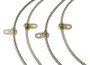 Goodridge Brake Line Kit for 12-15 Chevy Camaro | 12227