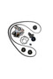 Gates PowerGrip Premium Timing Component Kit with Water Pump (TCKWP) TCKWP328A - front view