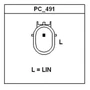 Vision OE Reman Alternator 11112 - diagram