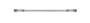 Goodridge Brake Line 42in Universal Clear | 30342TC-CL