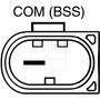 Remy Reman Alternator 12894 - connector view