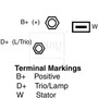 Remy Reman Alternator 14417 - diagram