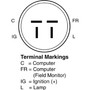 Remy Reman Alternator 14640 - diagram