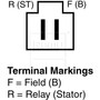 Remy Reman Alternator 20182 - connector view