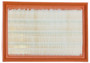 Mahle Air Filter LX 4531 - top view
