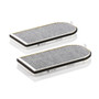 MANN-FILTER Cabin Air Filter CUK 3642-2 - front view