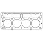 Cometic Head Gasket for GM LS 4.035in .040in MLS | C15509-040
