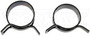 Dorman Spring Tension Clamps 14084 - top view