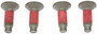 Dorman Brake Rotor Retaining Screws 14156 - back view