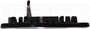 Dorman Passenger Heated Door Mirror Glass 56190 - bottom view