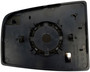 Dorman Upper Door Mirror Glass 57077 - back view