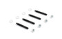 Cometic Carburetor Studs 2in Black Oxide Bullet Tip Set | CF1005