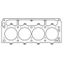 Cometic Head Gasket for GM LSX 4.100in .043in Copper LHS | C15409-043