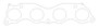 Cometic Exhaust Gasket for Honda K20A2 1.975x1.730in .030in MLS | C4162-030