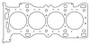 Cometic Head Gasket for Mazda MZR 2.3L 87.5-89mm .040in MLS | C4481-040