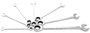Performance Tool 7-Piece SAE Ratcheting Wrench Set W30630 - front view