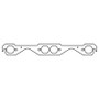 Cometic Exhaust Gasket for Chevy SB V8 .030in MLS 1.500in | C5891-030