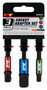 Performance Tool 3-Piece 2-1/2 in. Socket Adapter Set W9035 - packaging