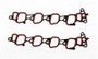 Cometic Intake Gasket for Ford 4.6L SOHC .060in Fiber Pair | C5185
