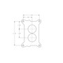 Ultra XP 2BBL Carburetor 0-4412BKX - alternate view