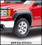 EGR Rugged Look Fender Flares for GMC Sierra LD | 751514