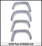 EGR Traditional Bolt-On Look Fender Flares for Ford Ranger | 793554-UX