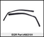 EGR In-Channel Window Visors for Ford F/S Pickup Extended Cab | 563191